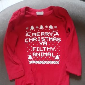 Christmas onesie